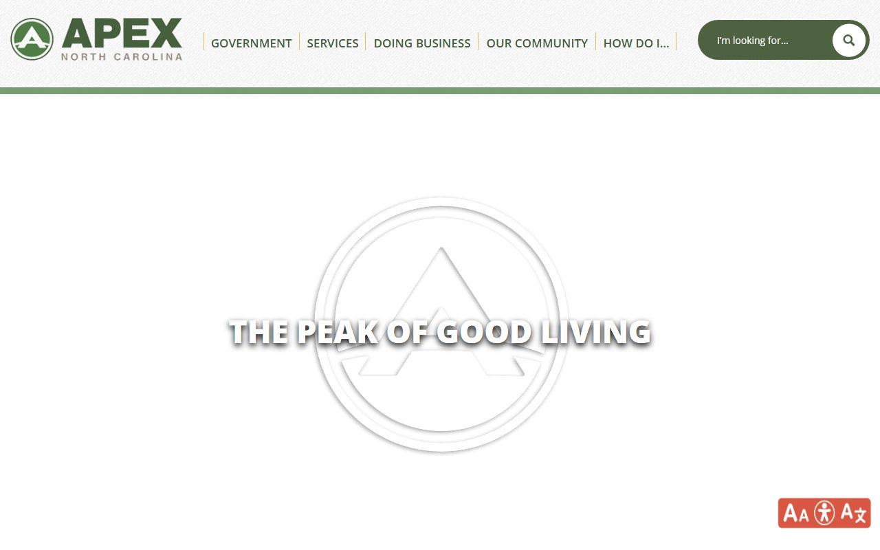 Town of Apex official website for Apex bankruptcy records research