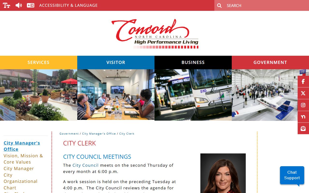 Concord City Clerk office bankruptcy records resources