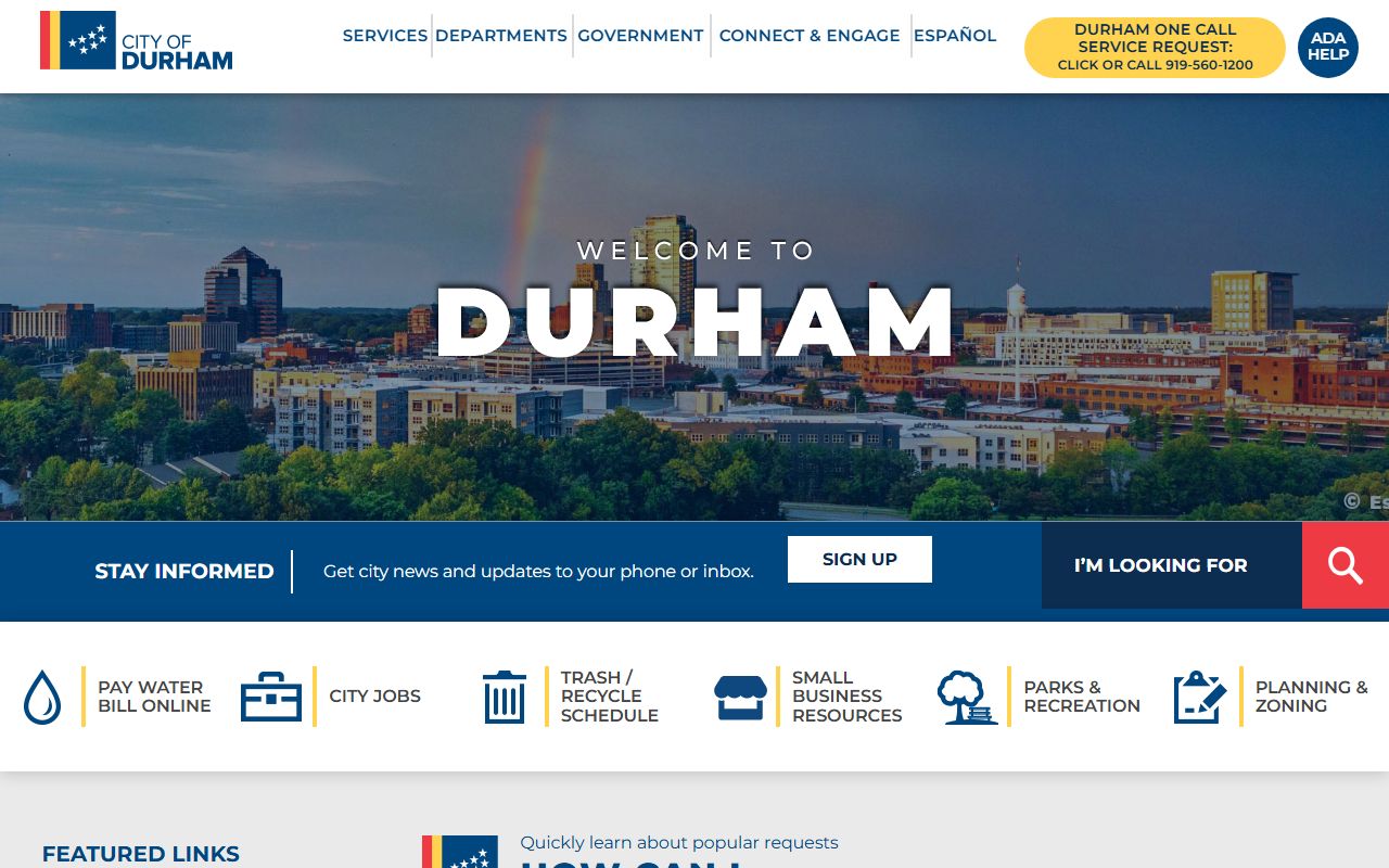 Durham bankruptcy records city resources