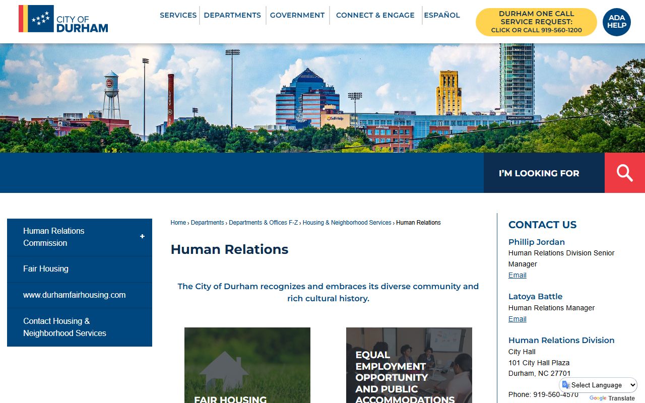 Durham City Clerk office bankruptcy records resources