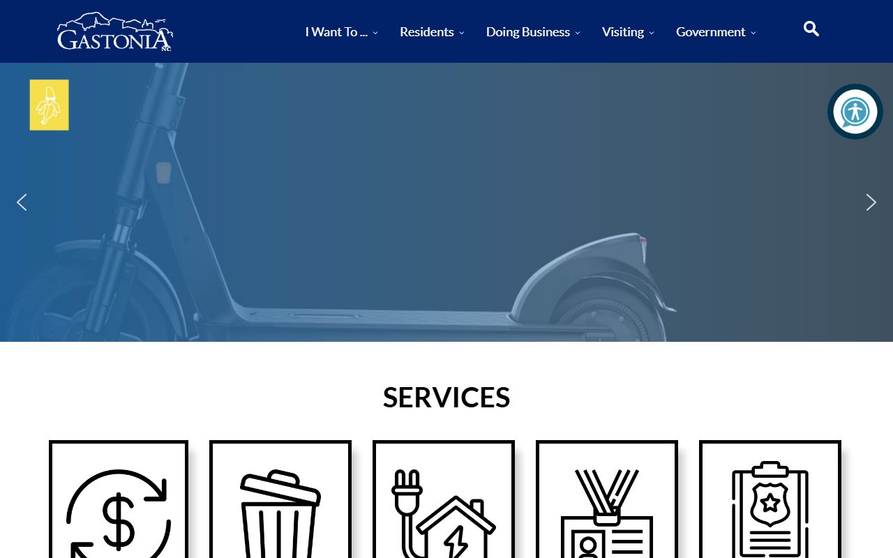 City of Gastonia official website for Gastonia bankruptcy records research