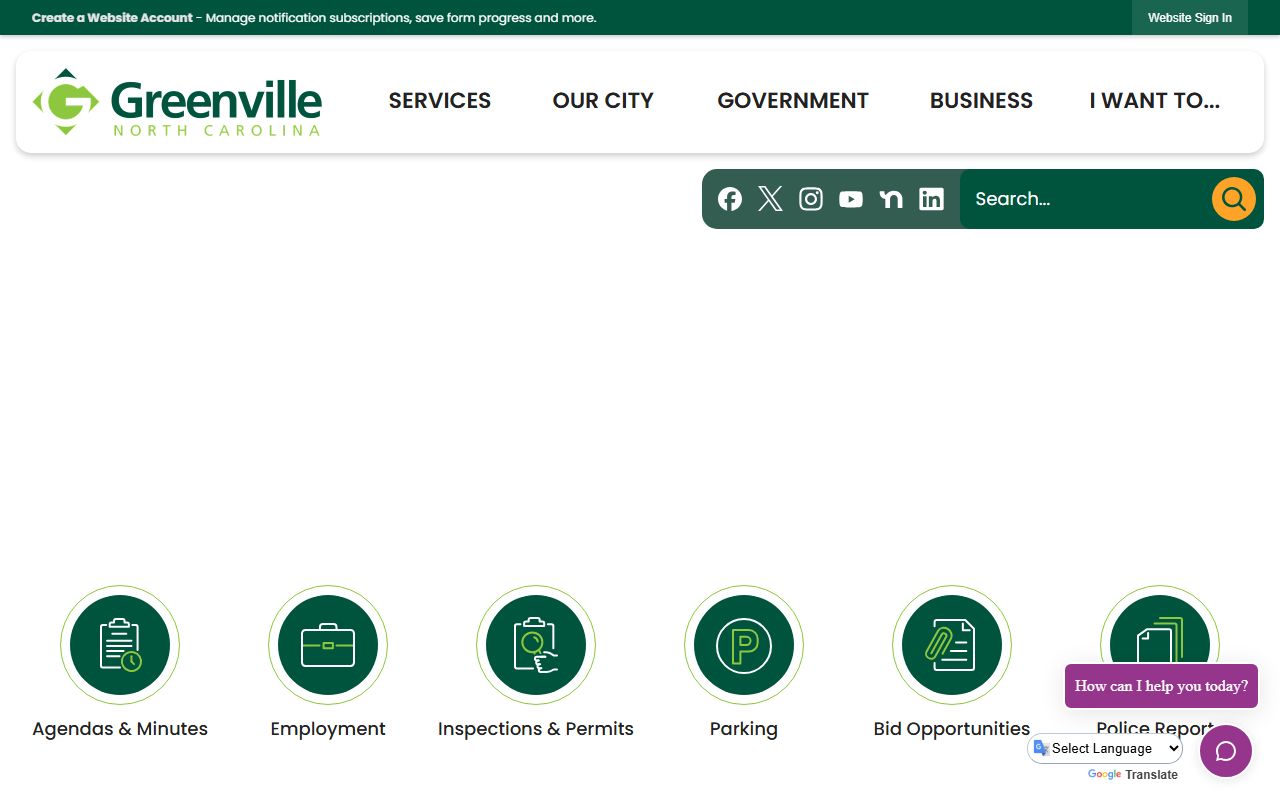 City of Greenville resources for Greenville bankruptcy records