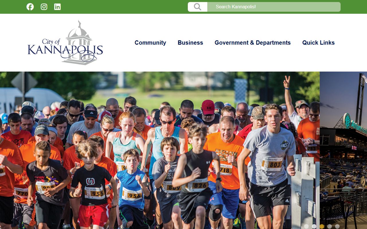 City of Kannapolis official website for Kannapolis bankruptcy records
