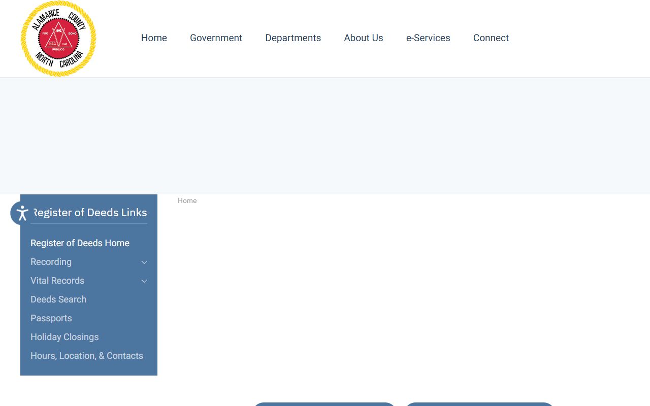 Alamance County bankruptcy records register of deeds portal