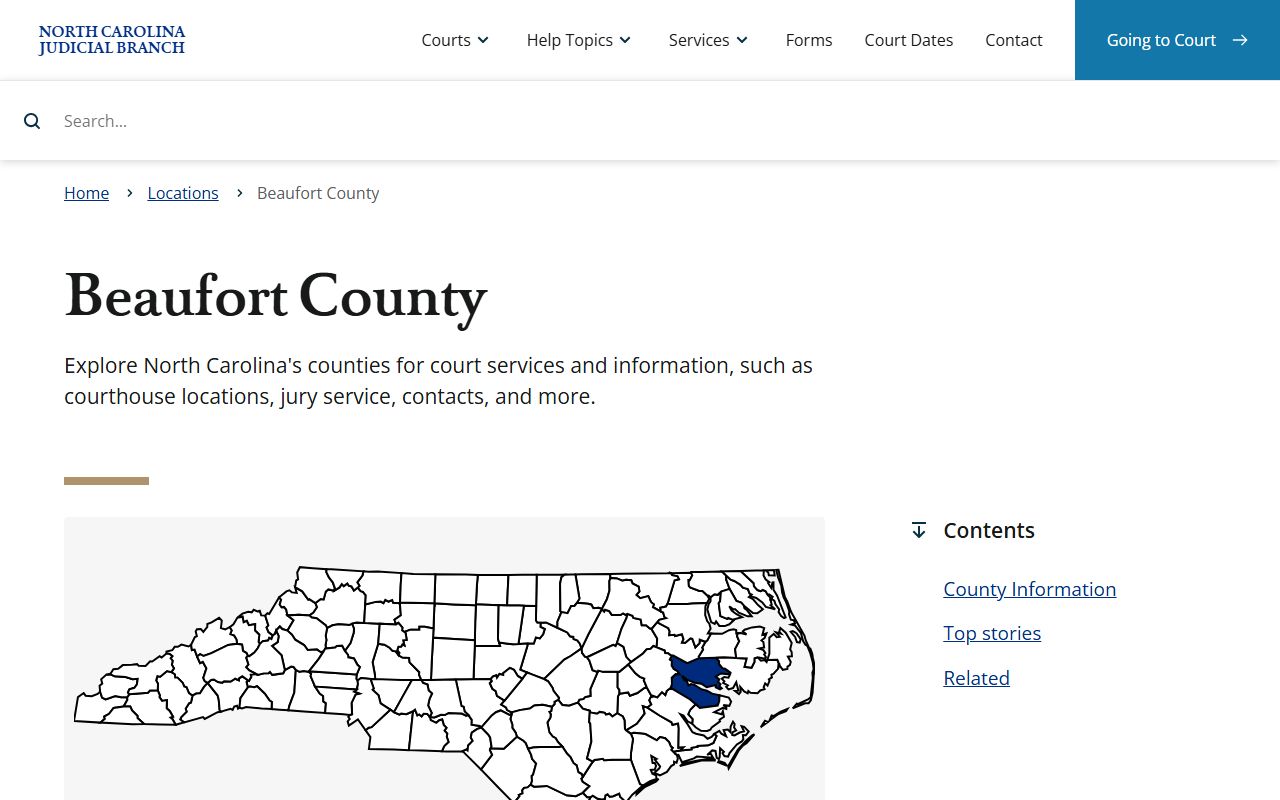 Beaufort County bankruptcy records court information