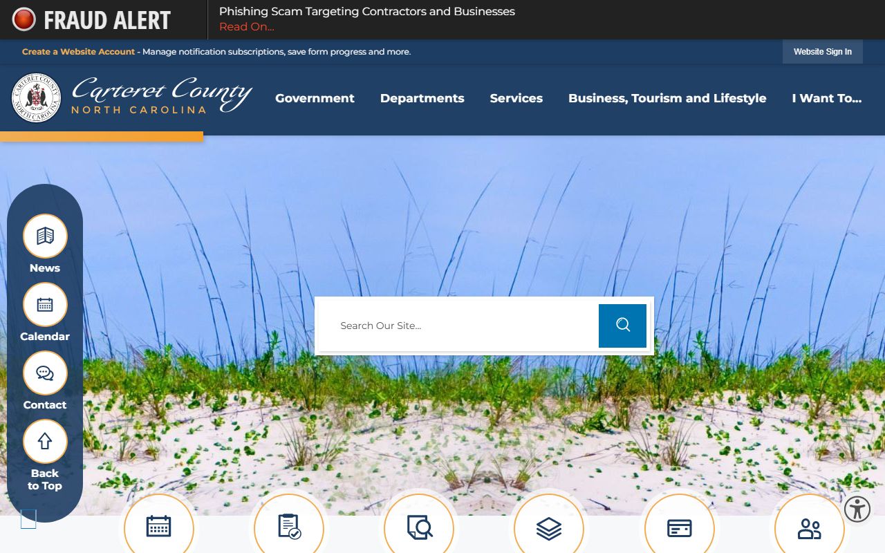 Carteret County bankruptcy records county government website