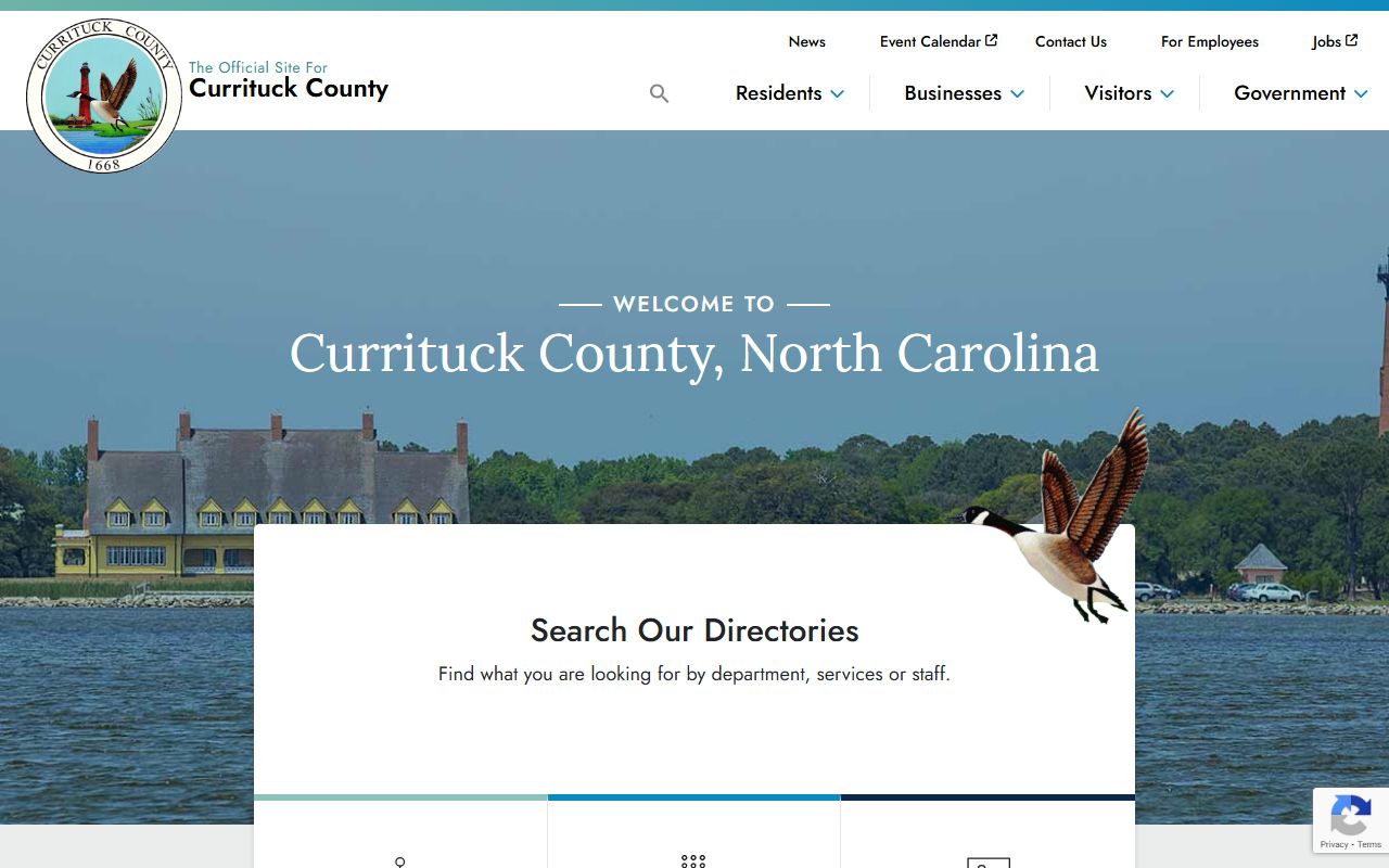 Currituck County government bankruptcy records resource