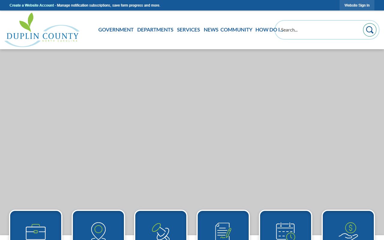 Duplin County government bankruptcy records resource