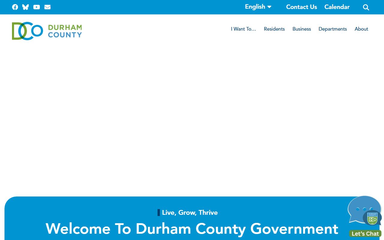 Durham County government bankruptcy records resource