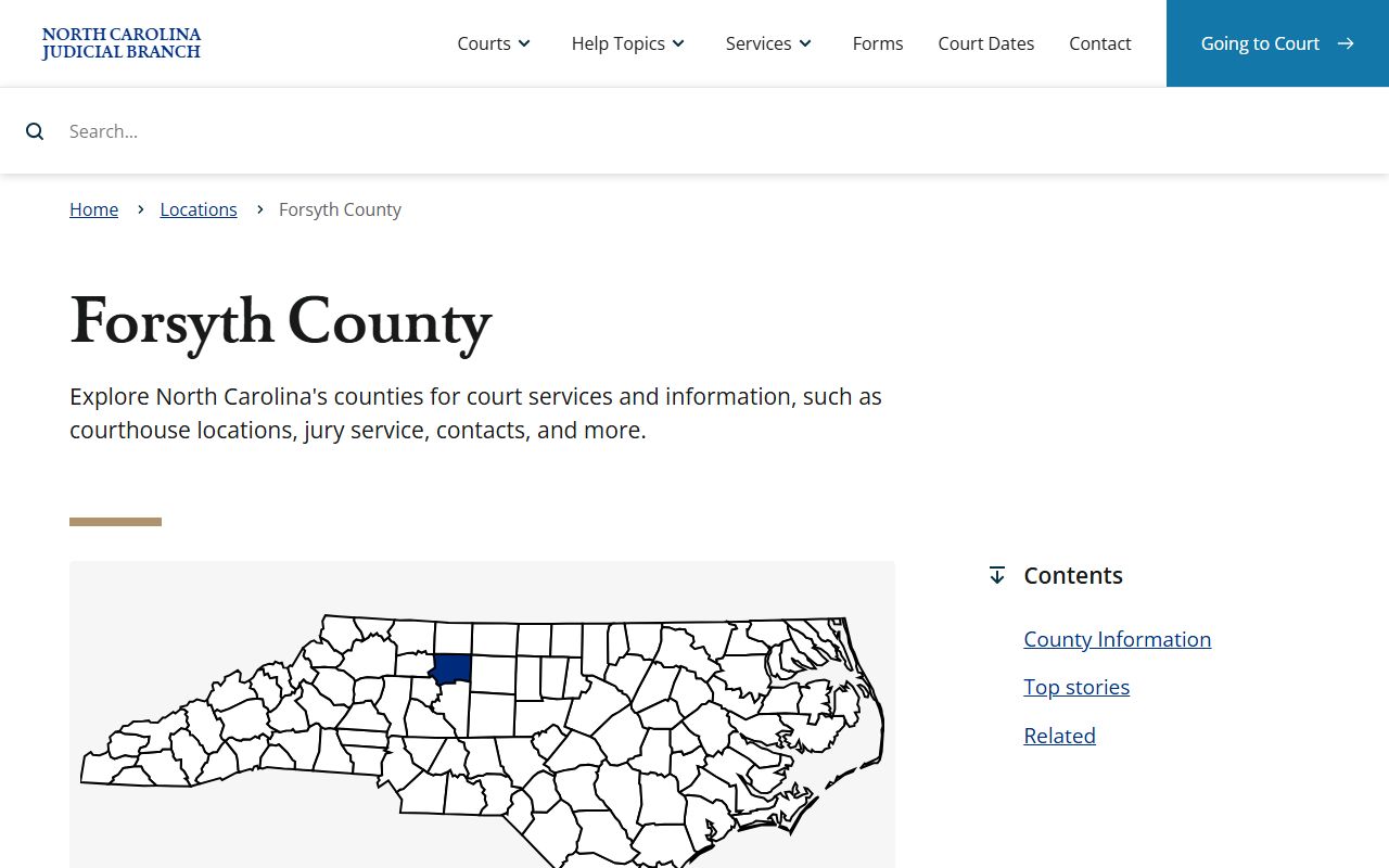 Forsyth County bankruptcy records court resource