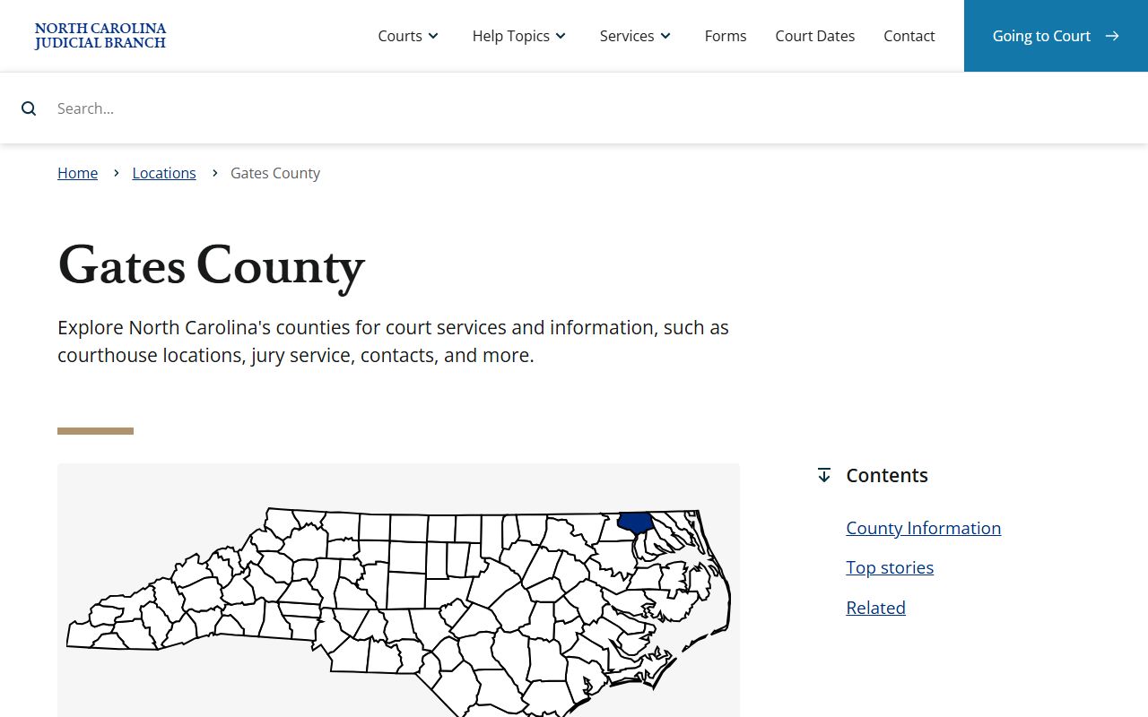 Gates County bankruptcy records court resource