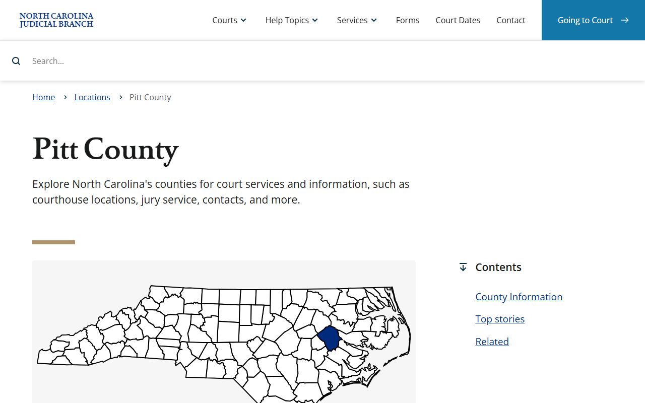 Pitt County bankruptcy records NC courts resource